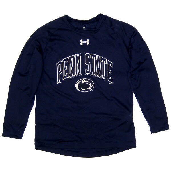 navy youth long sleeve shirt Under Armour Penn State